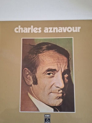 Aznavour vinyl record anthology used