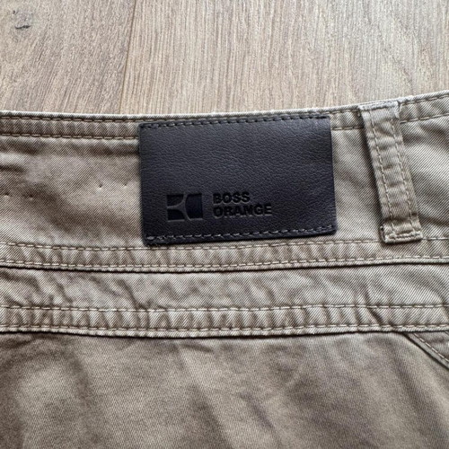 Boss Orange Pants Relaxed Fit Trousers Men’s Size 31/34 Khaki like new