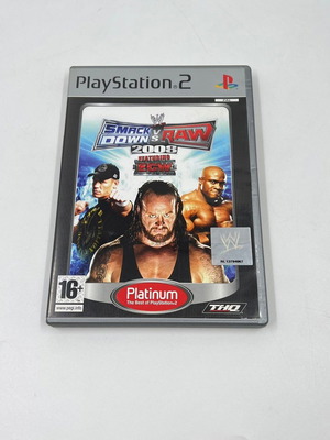 WWE SmackDown vs Raw 2008 Platinum Edition PlayStation 2 used
