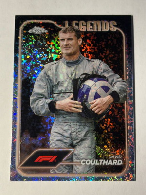 Topps 2024 Chrome Formula 1 David Coulthard Legends card like new