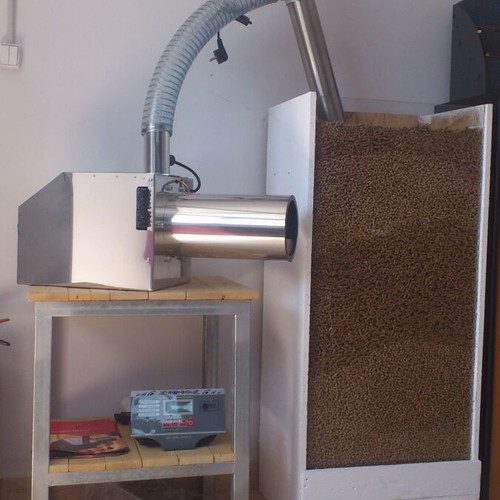 Seirios 90kw inox pellet burner new