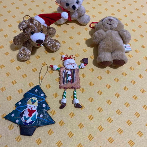 Christmas children's ornaments used