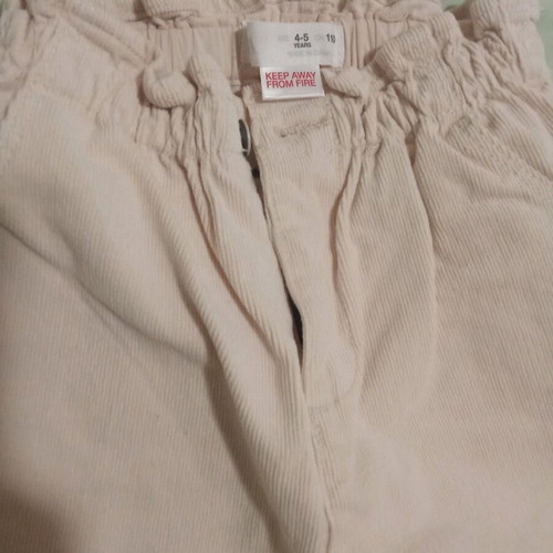 Corduroy pants beige Zara 4-5 years like new
