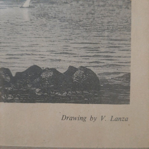Monemvasia 1865 print by Vicenzo Lanza like new