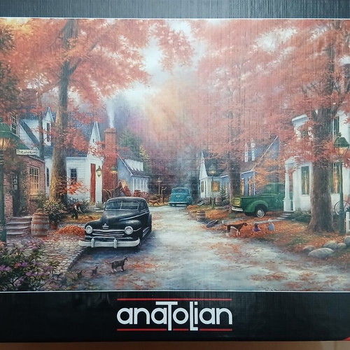 Puzzle A Moment on Memory Lane 2000 pieces used