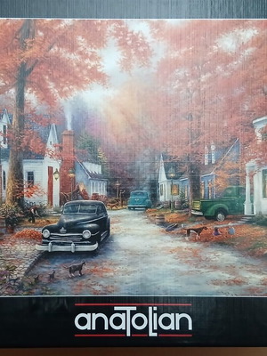 Puzzle A Moment on Memory Lane 2000 pieces used