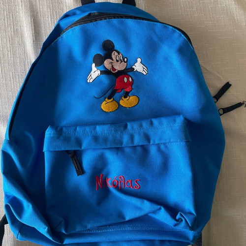 Children's backpack boy Nikolas new with Mickey embroidery