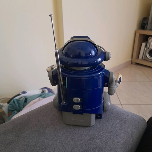 Vintage TOMY MR. D.J. robot radio used