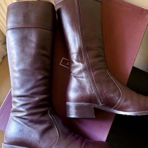 J. Bournazos boots brown leather size 37 like new
