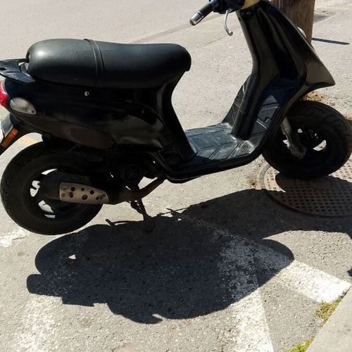 Piaggio Typhoon 50 cc used black scooter 2008