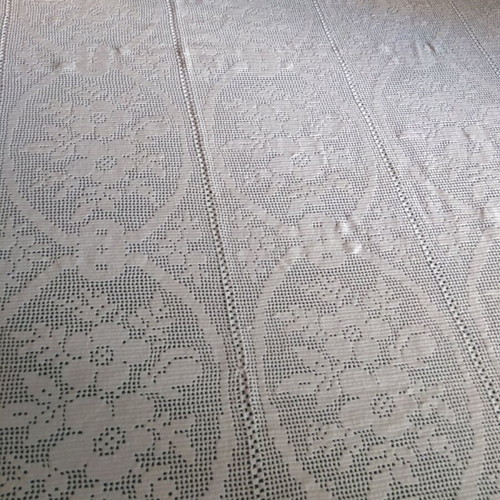 Knitted summer blanket for double bed new