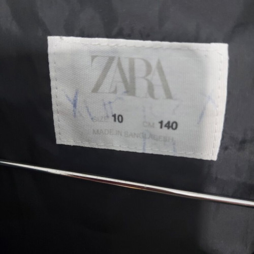 Zara boys' jacket used, windbreaker, size 140 cm, with tear