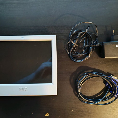 Nixdorf BA80 8" monitor like new with power supply and VGA cable