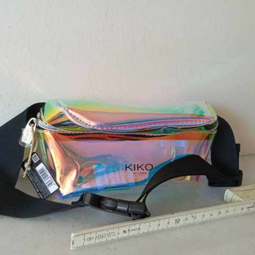 Kiko Milano waist bag new transparent plastic