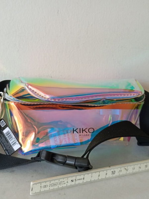 Kiko Milano waist bag new transparent plastic