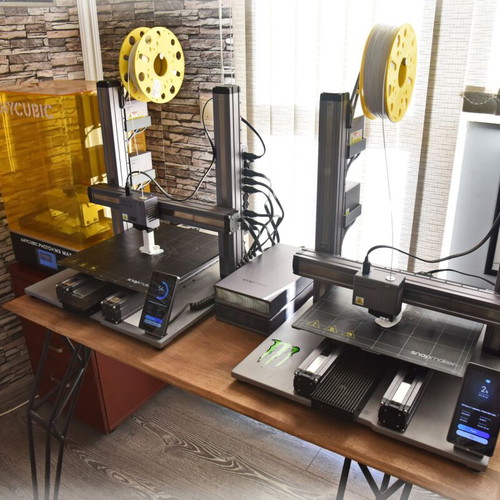 Snapmaker A350T 3D printer, CNC and laser used