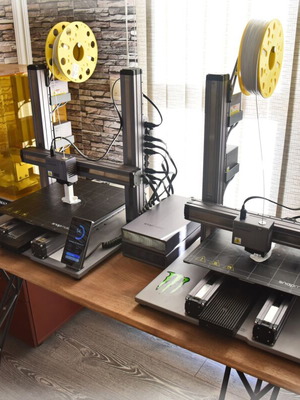 Snapmaker A350T 3D printer, CNC and laser used
