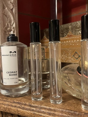 Cedra 5 ml, Babydoll 10 ml, Base Boiler 5 ml perfume decants