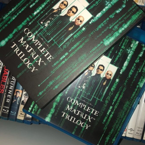 Complete Matrix Trilogy Blu-ray new with Greek subtitles