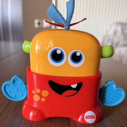 Fisher-Price Interactive Monster baby toy like new