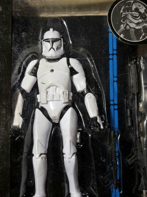 Star Wars Phase I Clone Trooper figure used, 6-inch collectible