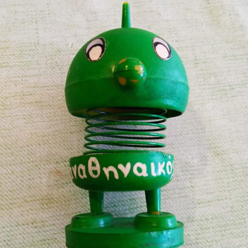 Panathinaikos vintage Hoptimist classic decorative toy used