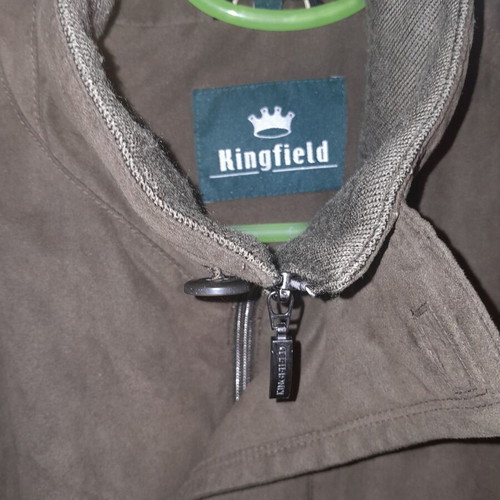 Men's pilot jacket new, brown to olive color, size XL