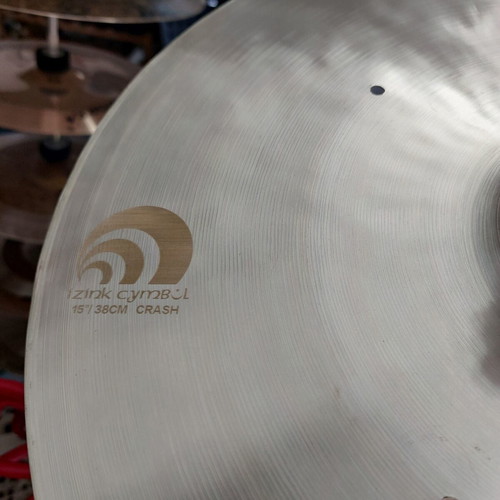 Izink Turkey λεπτό Crash 15" πιατίνι με Splash 14" και μπαγκέτες