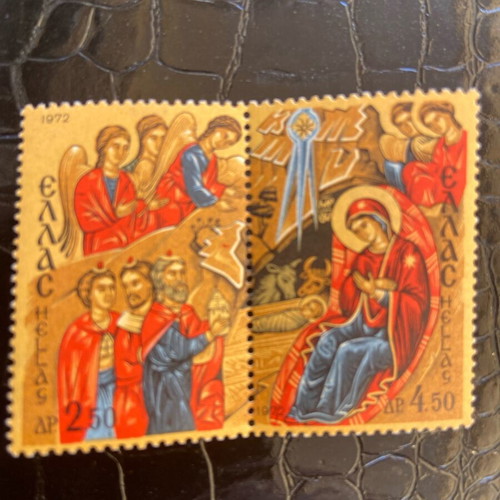 Set of 11 religious stamps like new, unsealed