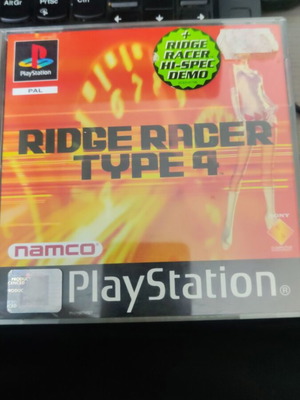 Ridge Racer Type 4 PlayStation game used