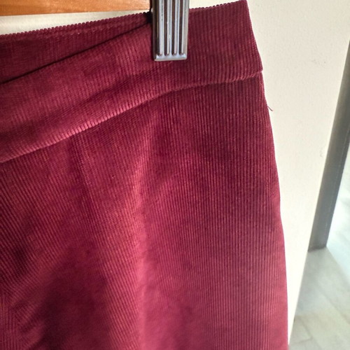 Madame Shou Shou corduroy pants high-waisted like new, multicolor