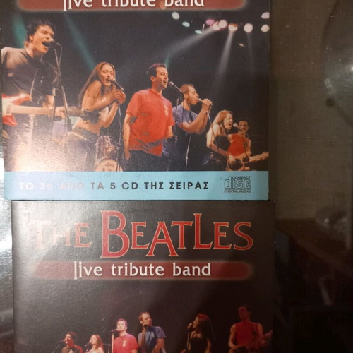 The Beatles live tribute band CD like new, pack of 5