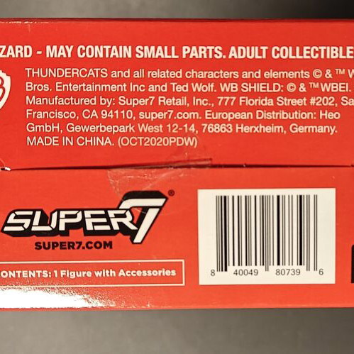 Thundercats Jaga figure new, sealed by Super7