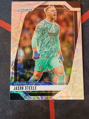 Panini Prizm Premier League 2024/25 Jason Steele Choice card Brighton & Hove Albion