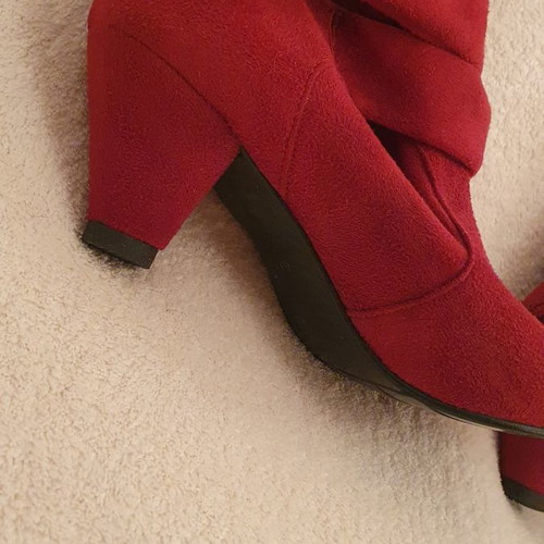 Carad shoes used, red, size 40