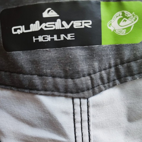 Quiksilver Bermuda shorts like new, turquoise, size 12-14 years