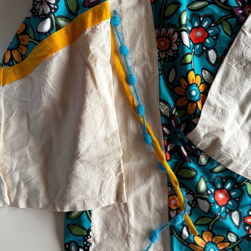 Hippies 70s carnival costume used, XL, Patras Carnival
