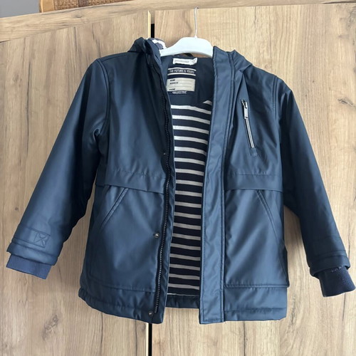 Orchestra kids waterproof jacket like new, blue, size 8 years