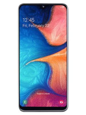 Samsung Galaxy A20e smartphone new, white, 64GB, 16MP camera
