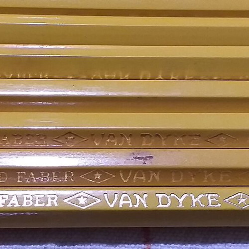 Faber collectible pencils like new, set of 36 pieces
