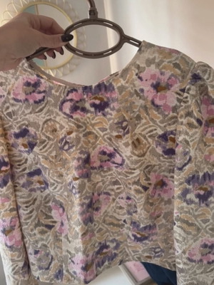 Crop top μακρυμάνικο καινούργιο, πολύχρωμο H&M μέγεθος S