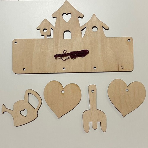 Wedding and baptism decorations used, assorted set