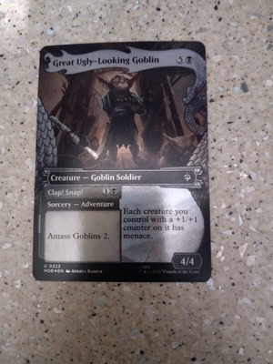 Magic the Gathering Great Ugly-Looking Goblin foil κάρτα καινούργιο