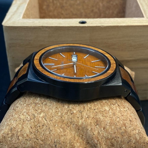 Holzkern Miravalles Koa & Koa automatic watch