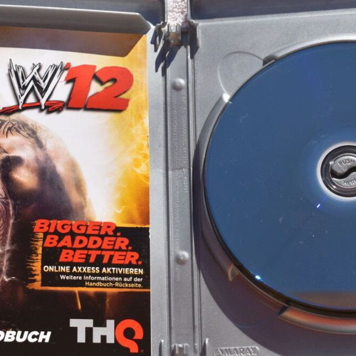 W12 Wrestlemania Edition Playstation 3 used, wrestling