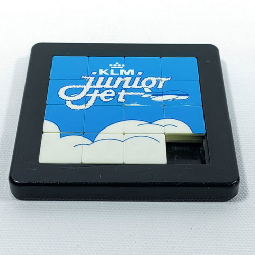 KLM Royal Dutch Airline Mini Puzzle Junior Jet like new