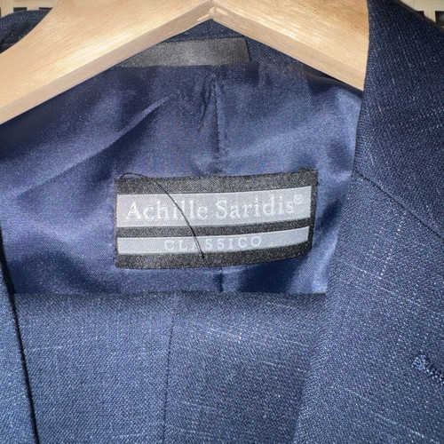 Blue suit set N48 Achille Saridis like new