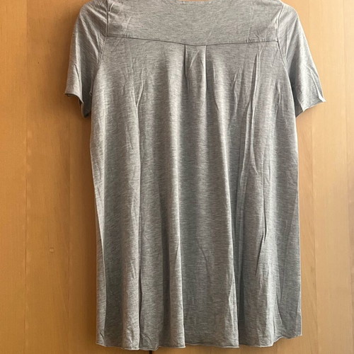 COS gray T shirt A-line, like new, size S