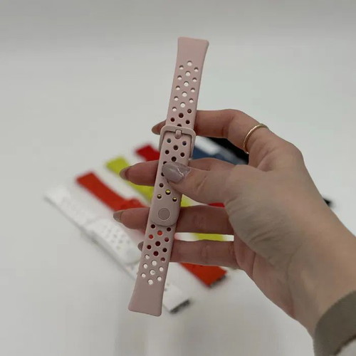 Silicone Strap for Huawei Band 8 9 10 New, Ventilated Design