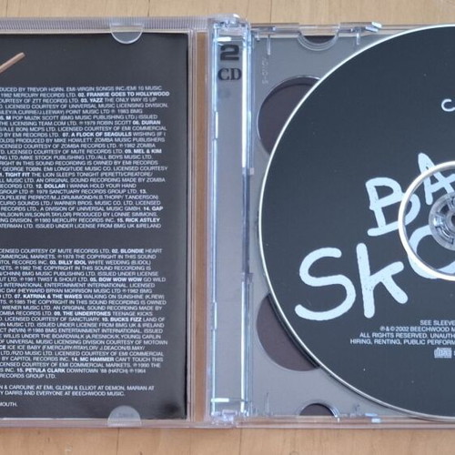 Back 2 Skool 2x CD compilation like new, 80's pop anthems
